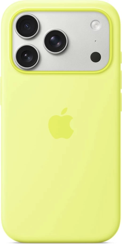 Mbështjellës silikon Apple MagSafe për iPhone 17 Pro, Neon Yellow