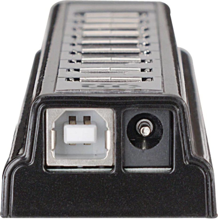 USB hub MANHATTAN 10 porta USB 2.0, zi