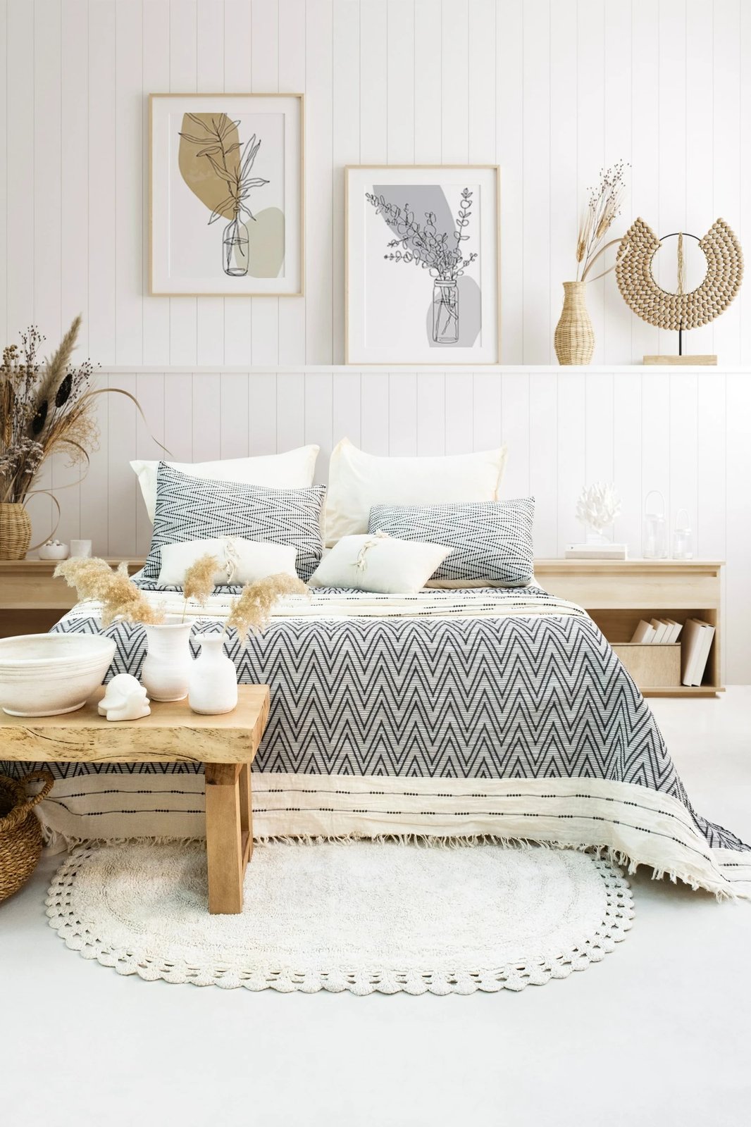 Set mbulesë dysheku dopio, Milena, ngjyrë antracit, L'essentiel