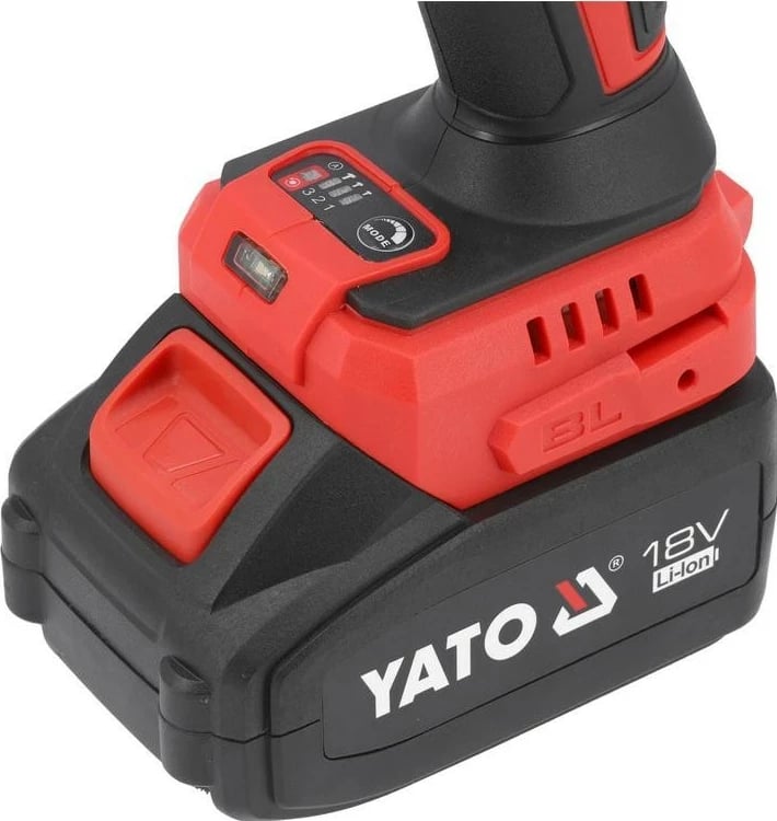 Pajisje goditëse Yato YT-828071, 18V, 4.000mAh, e zezë