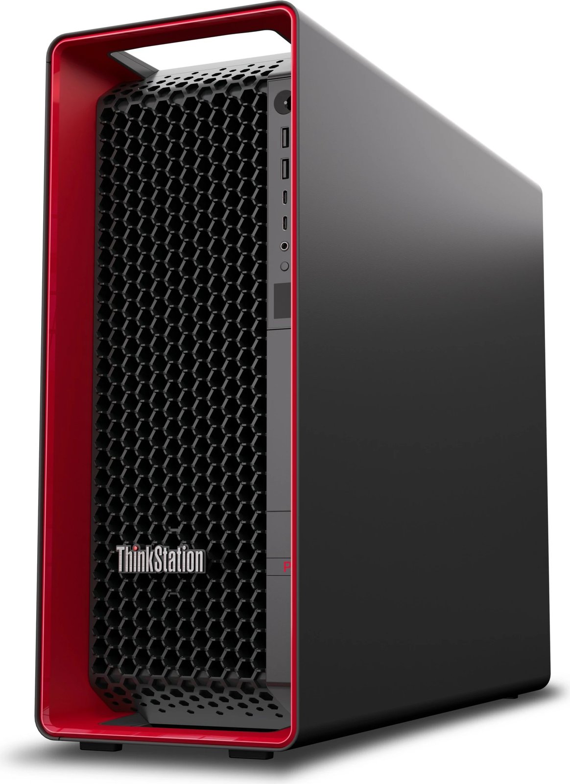 Kasë Lenovo ThinkStation P8, AMD Ryzen Threadripper PRO 7975WX, 128GB RAM, 2TB SSD, Windows 11 Pro, e zezë