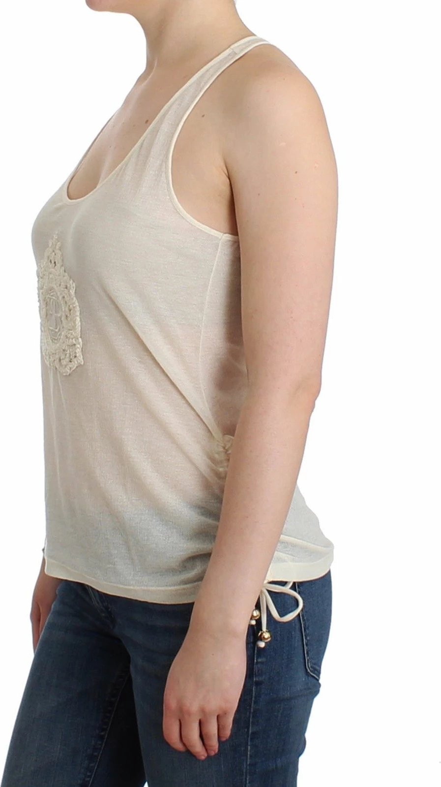 Maicë për femra Ermanno Scervino, e bardhë 