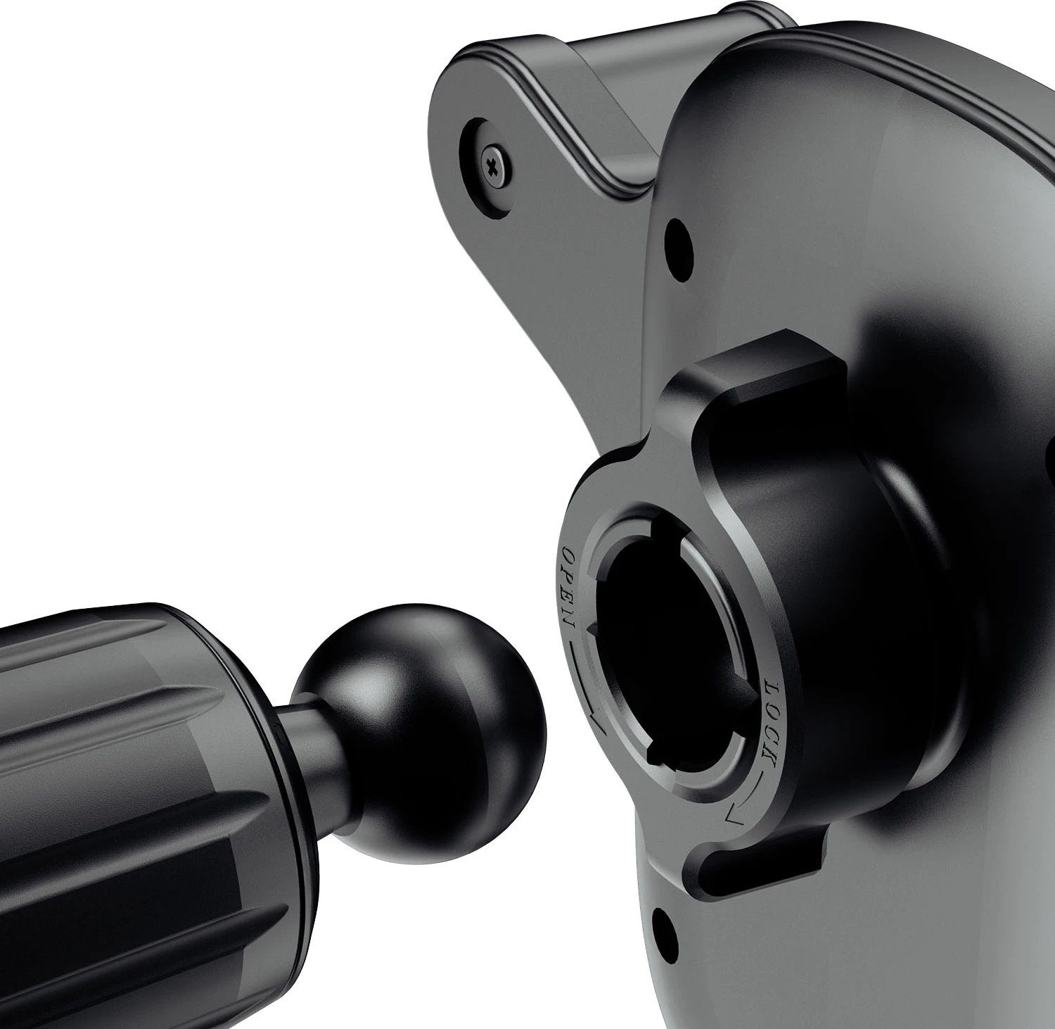 Mbështjellës telefoni për veturë Dudao F5Pro, për grilë ajrimi, i zi