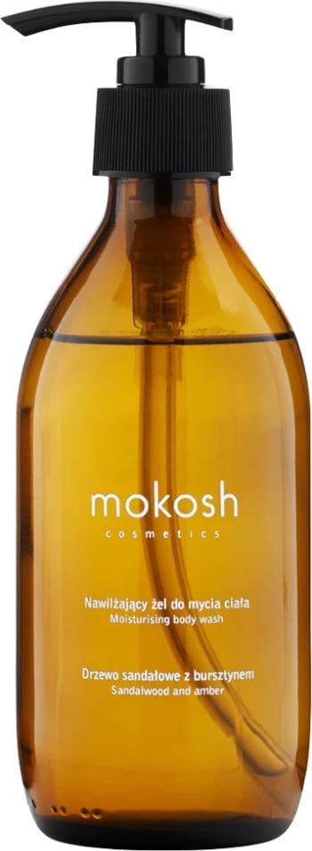 Xhel dushi hidratues për femra Mokosh Sandalwood me Amber 500ml