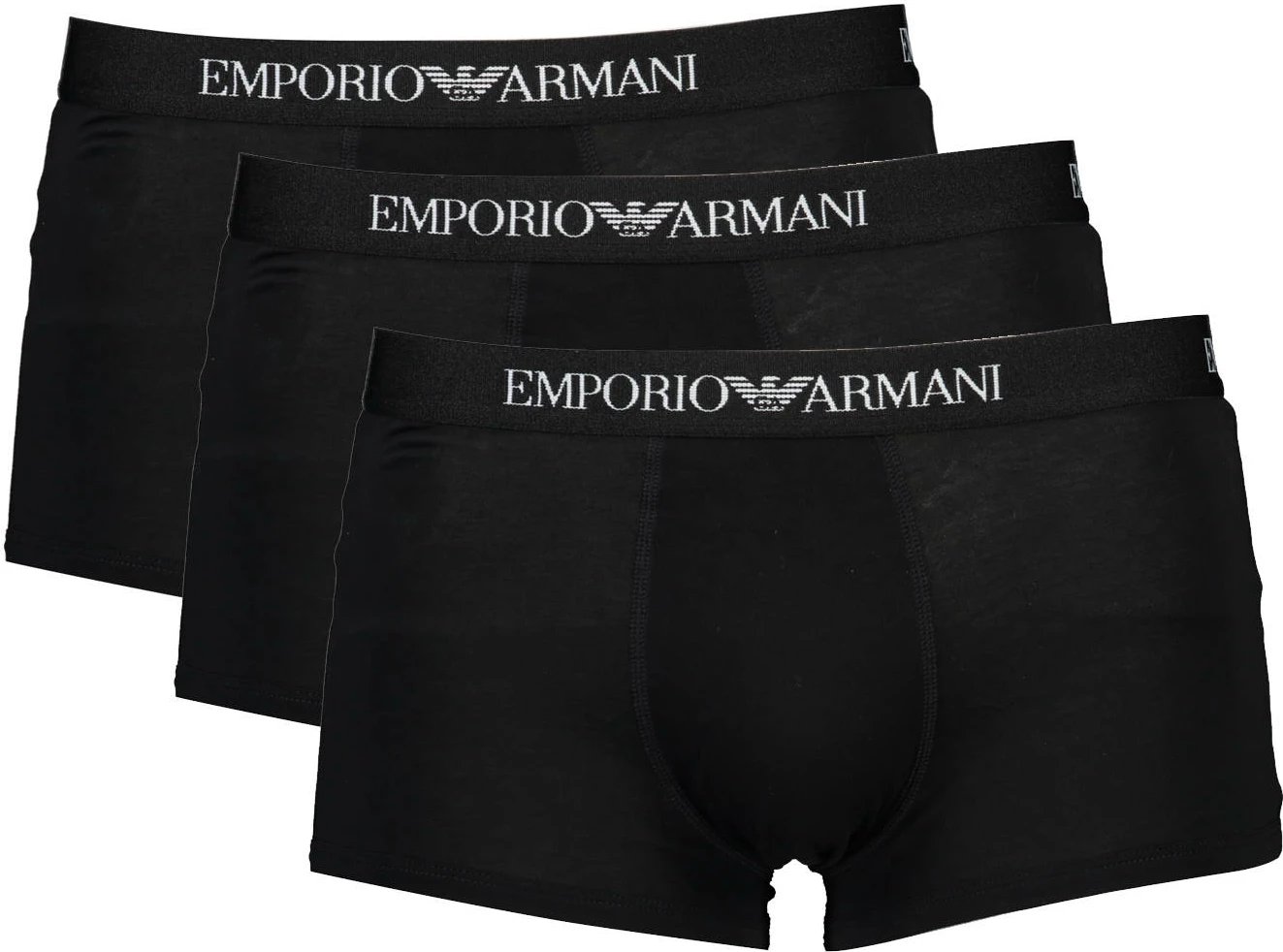 Të brendshme për meshkuj Emporio Armani, 3 palë, të zeza