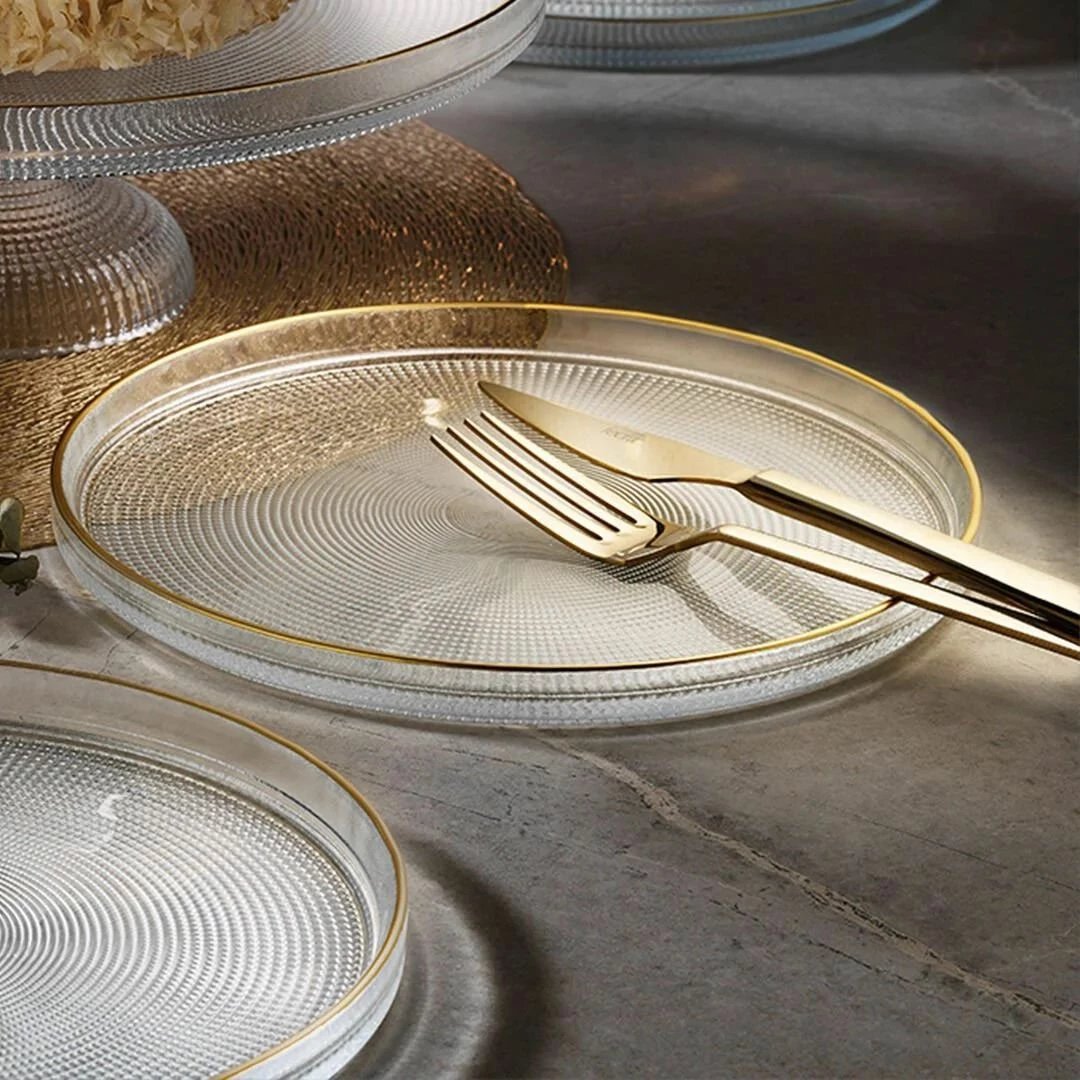 Set pjatash ëmbëlsirash (7 copë), Hermia, Loren7ps