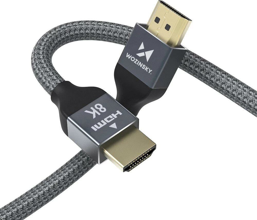 Kabllo HDMI Wozinsky WHDMI-50, 5m, 8K 60Hz, 48Gbps, argjendtë Kabllo HDMI Wozinsky WHDMI-50, 5m, 8K 60Hz, 48Gbps, argjendtë