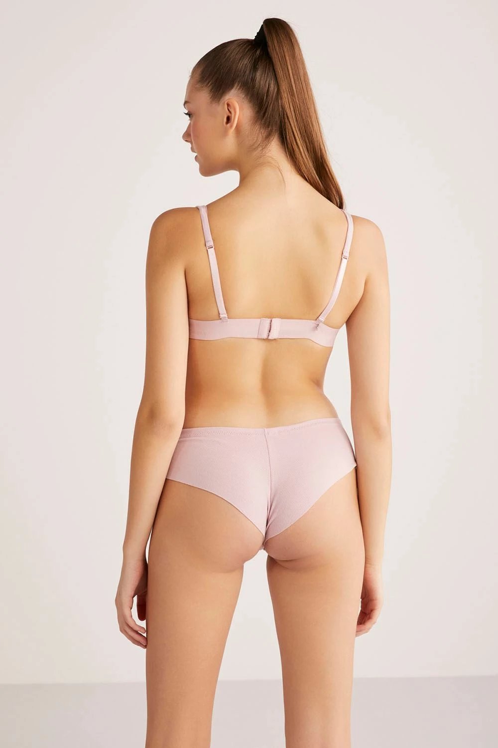 Bra rozë pambuku-mikrofibër Jumeon, 1C14CSKY231.004.C00184