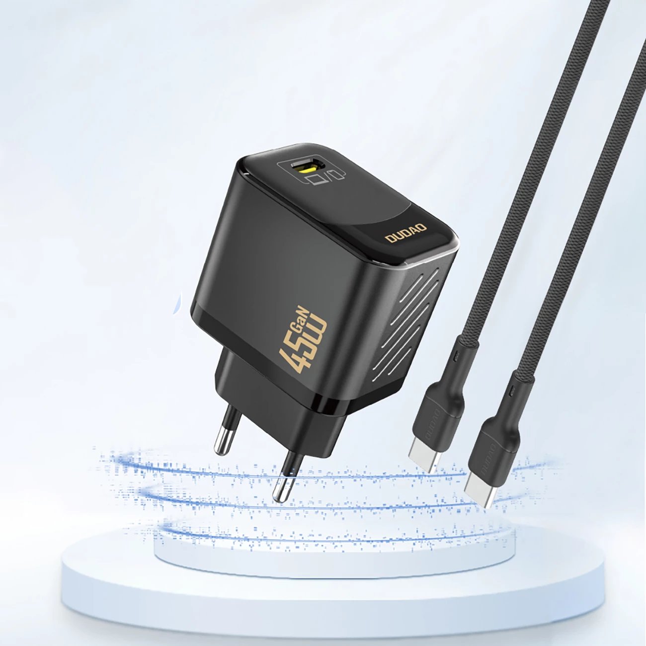 Karikues muri Dudao A28, GaN, 45W, USB-C, i zi
