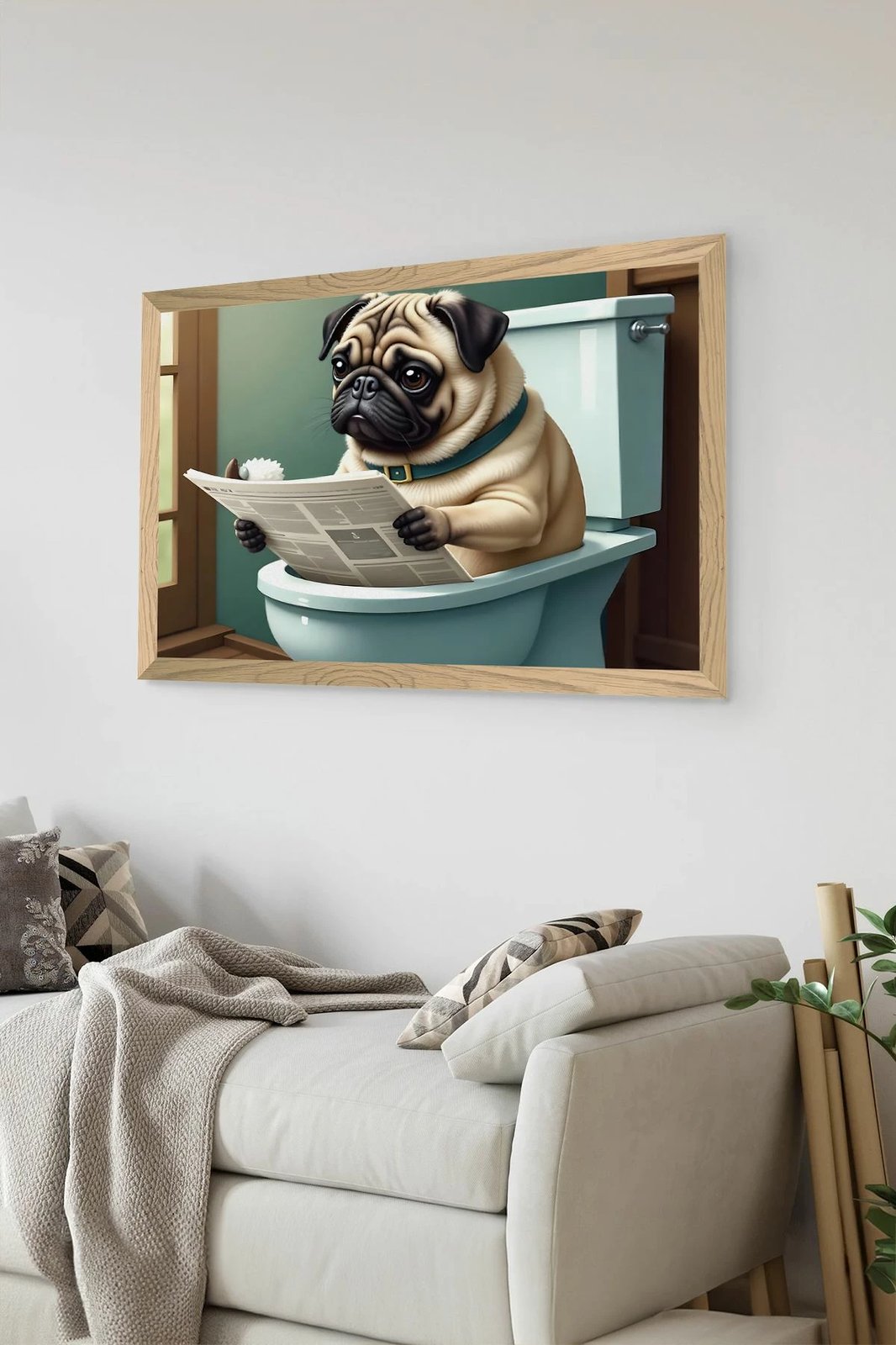 Pikturë dekorative, shumëngjyrëshe, Wallity, Arthynmodelyty3348-17, 33x48cm