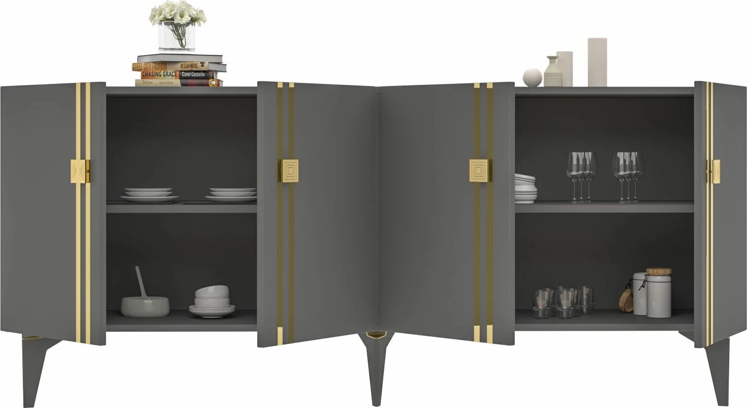 Konsolë Skye Decor, Bahar KB150, antracit