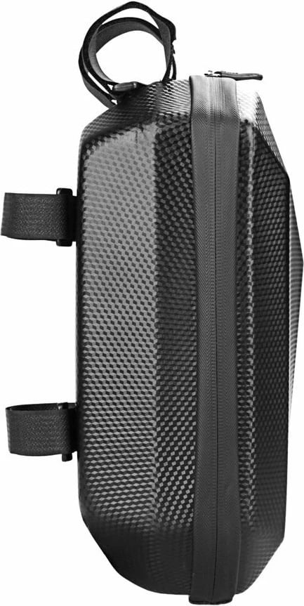 çantë timoni për skuter elektrik, Wozinsky, WSB2BK, 4L, EVA e fortë, zinxhir i papërshkueshëm nga uji, 30.5x16.5x14 cm, e zezë