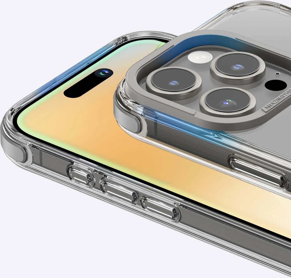 Mbështjellës AmazingThing Omni Mag Case për iPhone 16 Pro Max, Gri