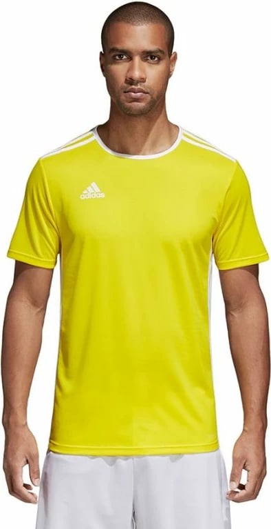 Fanellë futbolli për meshkuj dhe fëmijë adidas, e verdhë