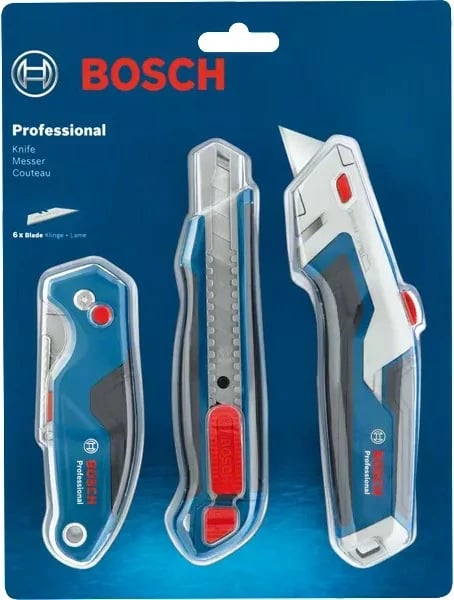 Set thika dore Bosch Professional 3 copë, blu