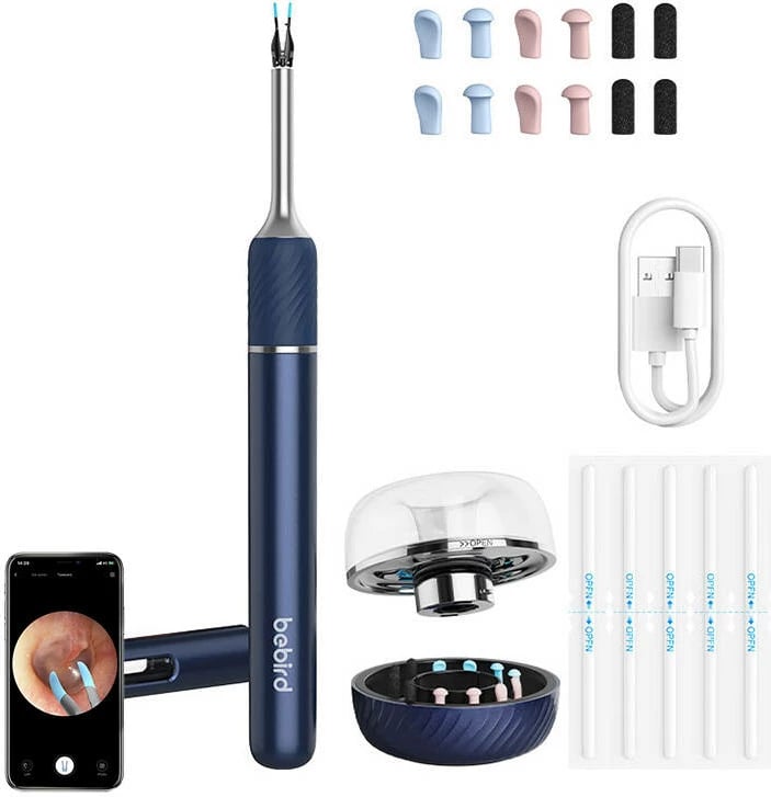 Otoskop Bebird Note 5 Pro me kamerë, Blu