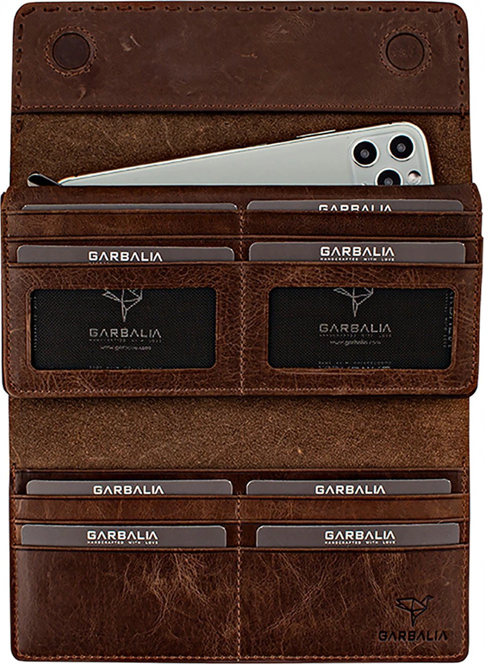 Portofol për gra, Zoozie Bags, ngjyrë kafe, Pavia