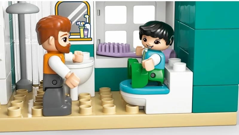 Lodra ndërtimi Lego për fëmijë, Modern Family Home 3in1