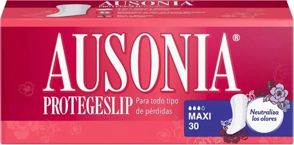 Pantyliners maxi AUSONIA unisex 30 copë