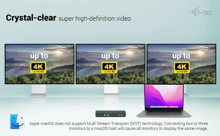 Kasë portesh i-tec C31INTGTRI4KDOCPD, 100W, e zezë