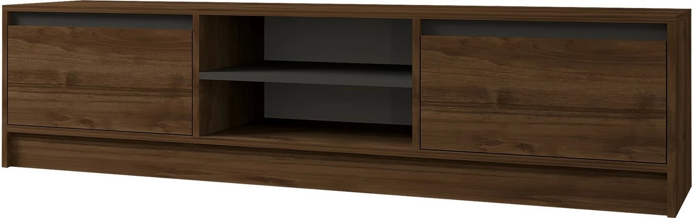 Set mobiljesh për dhomë dite, Skye Decor, ngjyrë arre, antracit