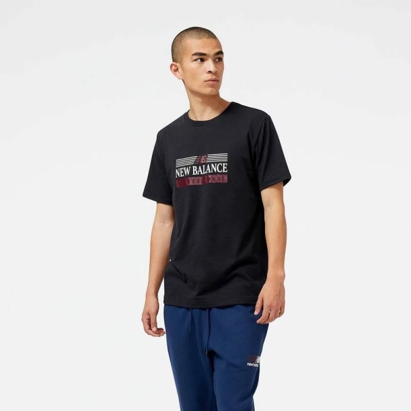 Maicë për meshkuj New Balance, e zezë