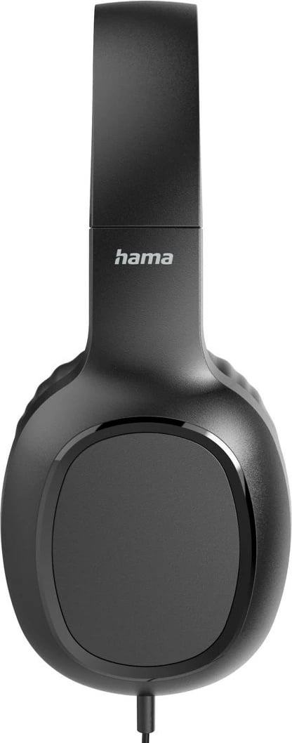 Kufje mbi vesh Hama 221814 me mikrofon, USB-C, kabllo 1.2 m, stereo, të zeza