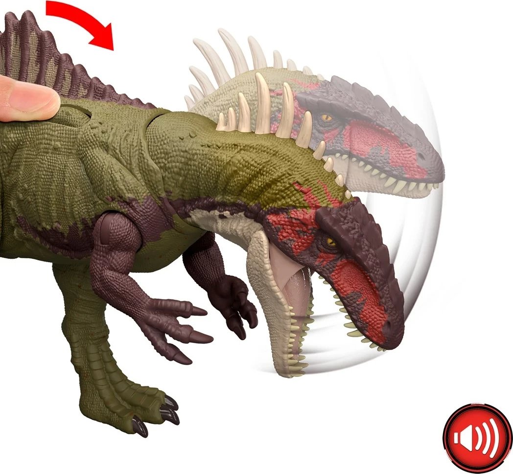 Figurë lodër Jurassic World BATTLE ROARIN' BECKLESPINAX, plastikë, shumëngjyrëshe