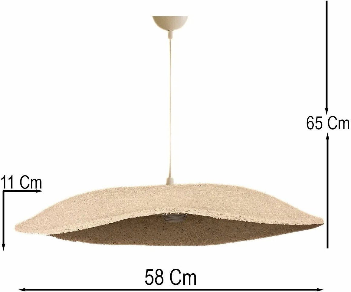 Llambë tavani Opviq, krem dhe ari, BK217
