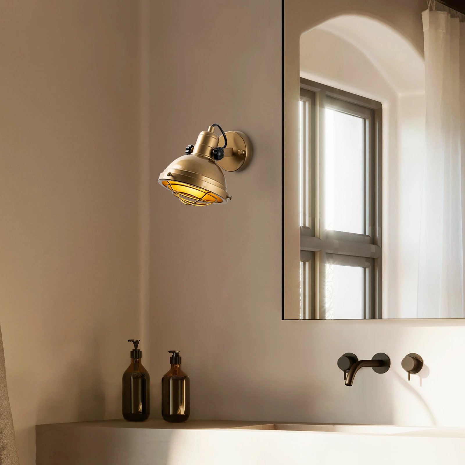 Llambë muri Opviq, Spoly - 13802, ngjyrë ari