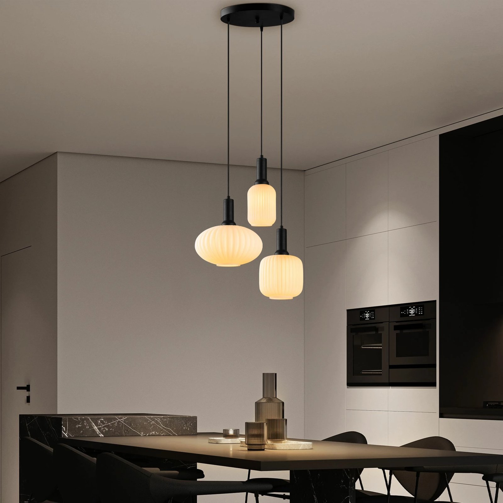 Llambë tavani Opviq, Asker - 15202, e zezë