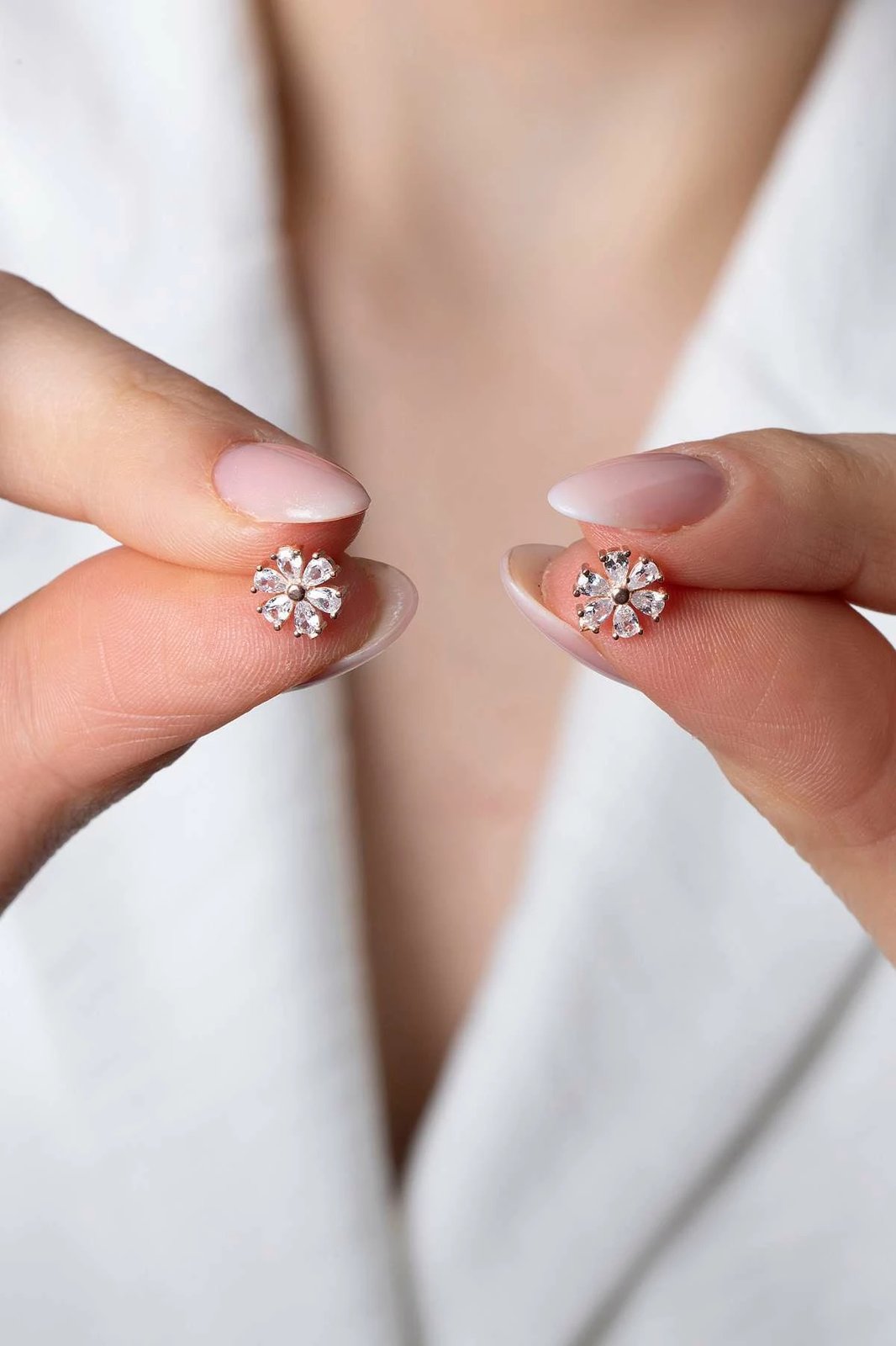 Vathë argjendi Jumeon, ngjyrë ari rozë, ELKMD50595R