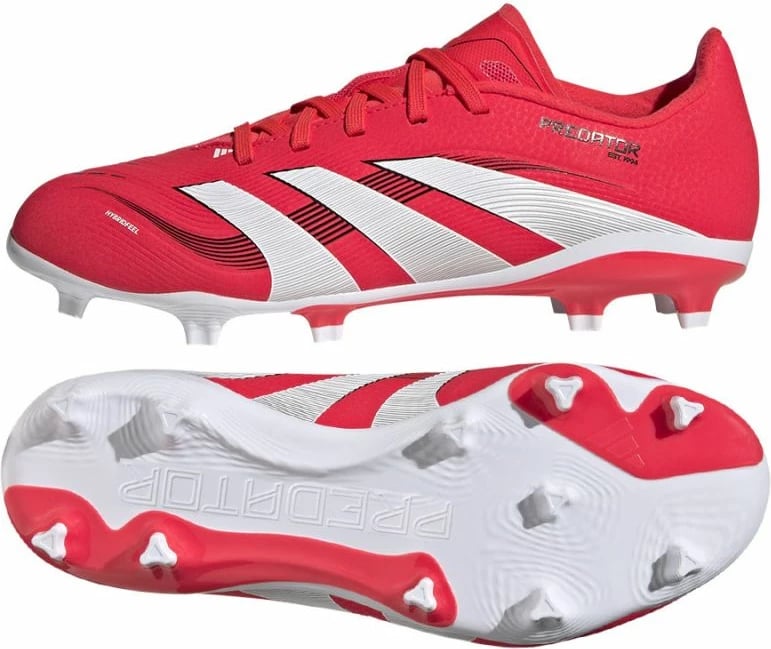 Atlete futbolli adidas për fëmijë, të kuqe