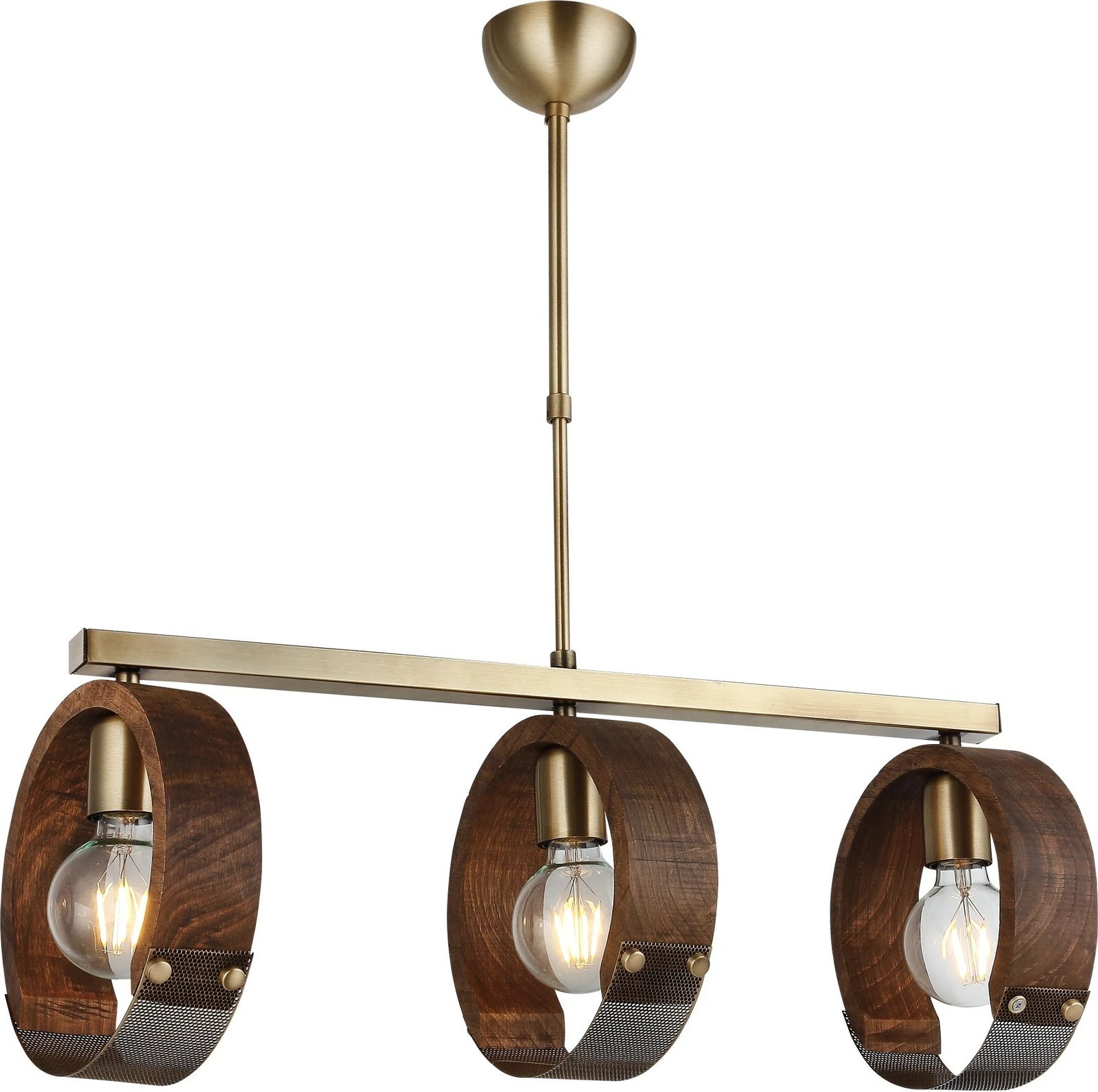 Llambadar Opviq, Manya - 52-03-L, metal e dru, ngjyrë antike