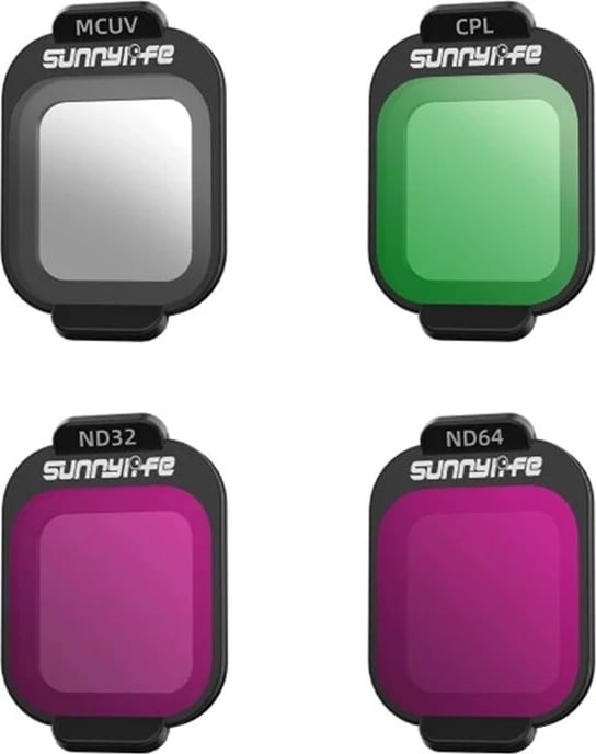 Set filtrash Sunnylife FP-FI966 për DJI Flip, MCUV, CPL, ND32, ND64