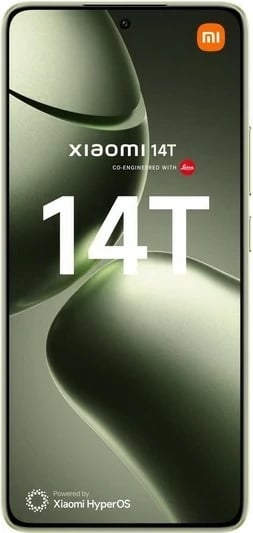 Celular Xiaomi 14T, 6.67", 12+256GB, DS, 5G, i gjelbër