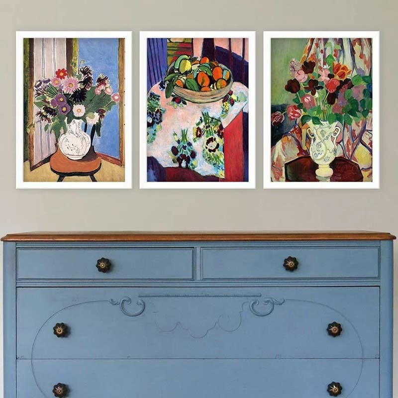 Pikturë dekorative me kornizë (3 copë), Wallity, 3BC_UN0332494_3545