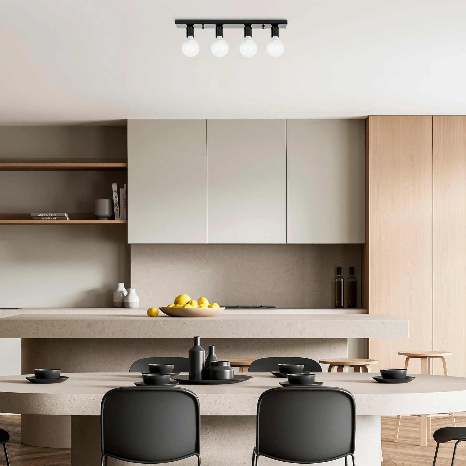 Llambë varëse moderne, Opviq Mirro - 12230, e zezë dhe e bardhë Llambë varëse moderne, Opviq Mirro - 12230, e zezë dhe e bardhë