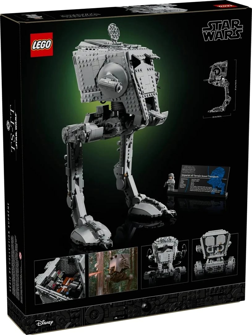 Set LEGO Star Wars AT-ST Walker 75417, për të rritur, me minifigurë, Gri Set LEGO Star Wars AT-ST Walker 75417, për të rritur, me minifigurë, Gri