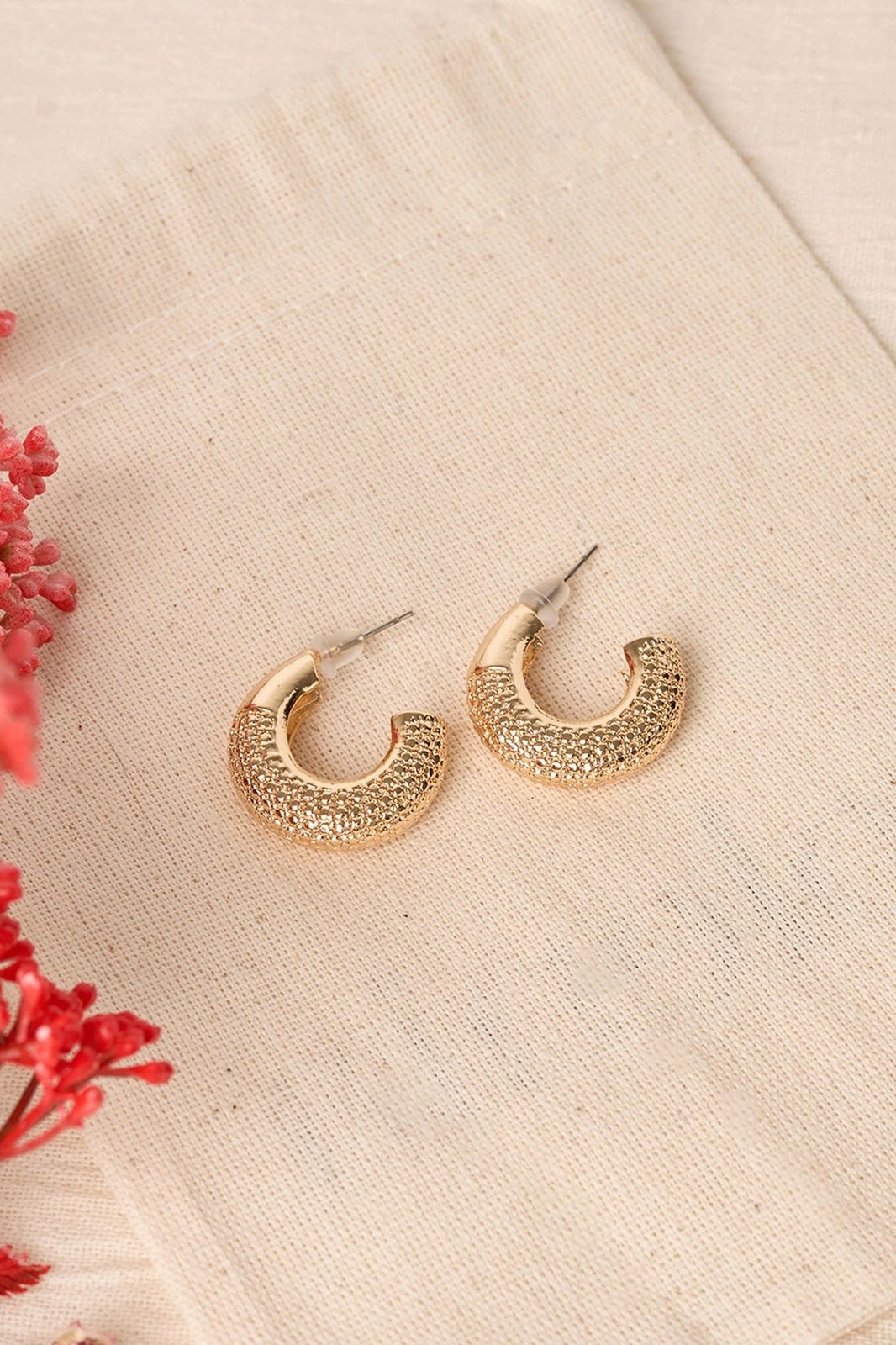 Vathë metalik Elika, ngjyrë ari, ELKGC68350