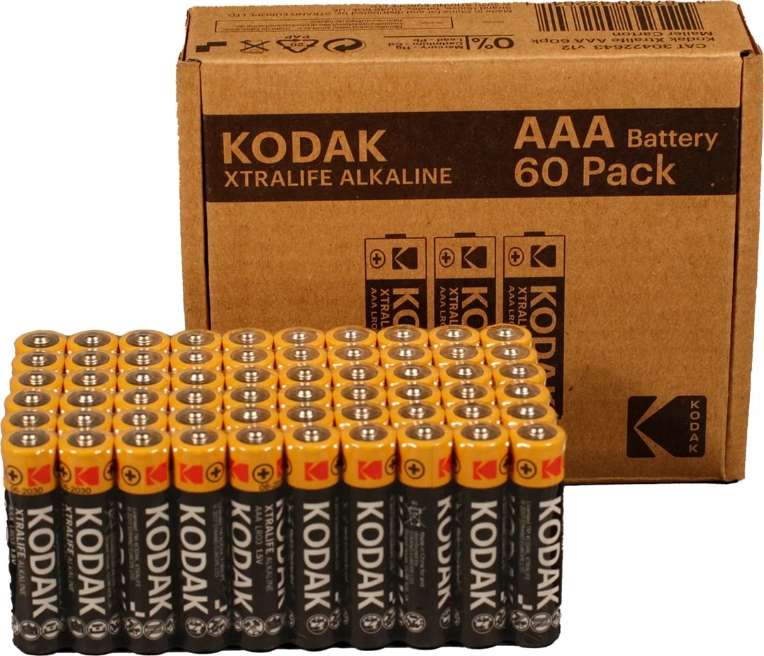 Bateri Kodak XTRALIFE, AAA, 60 copë