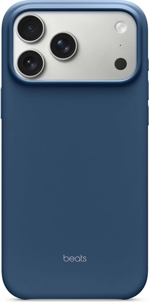 Mbështjellës Beats iPhone 17 Pro Max, MagSafe, kontroll kamerës, felsblau