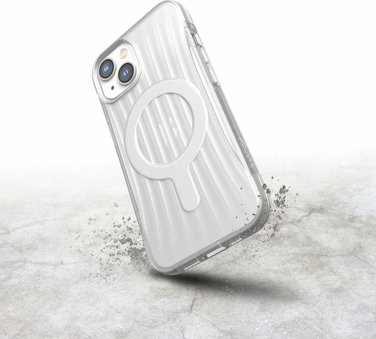 Mbështjellës Raptic X-Doria Clutch Case për iPhone 14 me MagSafe, Transparent