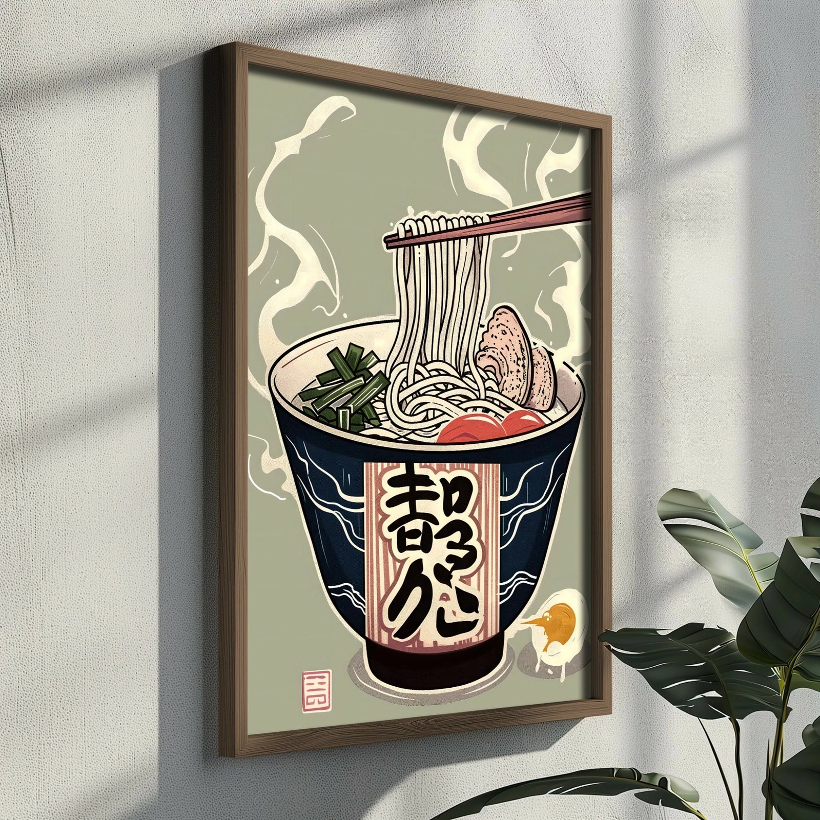 Pikturë dekorative me kornizë MDF, Wallity, GE208-L