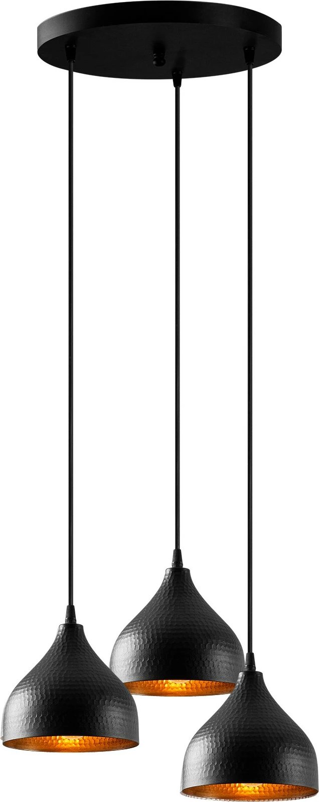 Llambë tavani Opviq, Tattoo - 6201, e zezë, lartësi e rregullueshme