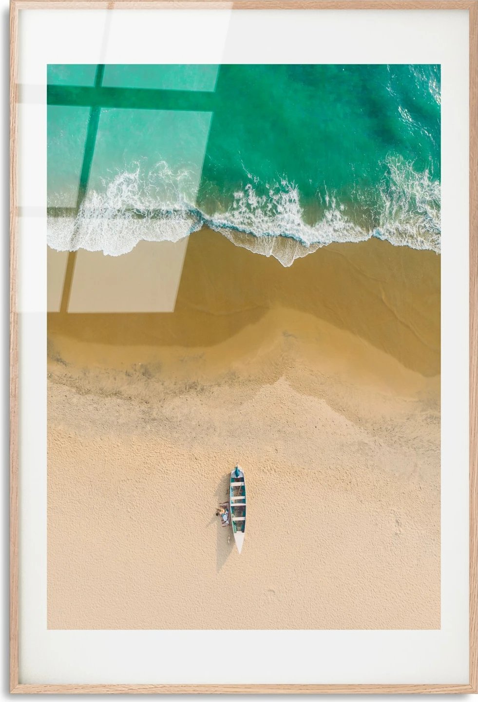 Pikturë dekorative prej xhami të temperuar, Wallity, UV-1072, 30x45cm