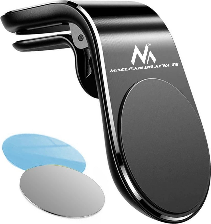 Mbajtëse për celular Maclean MC-326, magnetike, për makinë, e zezë