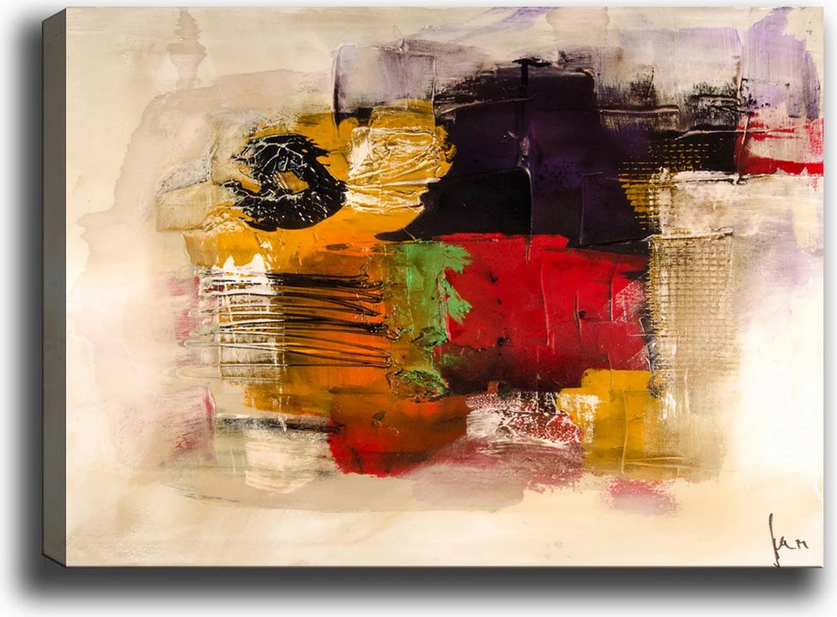 Pikturë dekorative në kanavacë, shumëngjyrëshe, 70x100cm