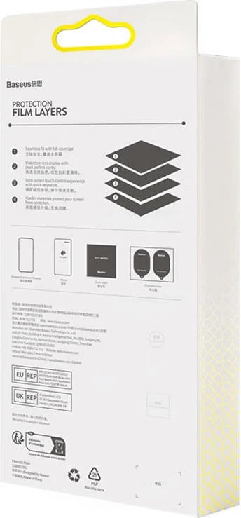 Mbrojtës ekrani xham i temperuar Baseus për HUAWEI Changxiang 50, transparent