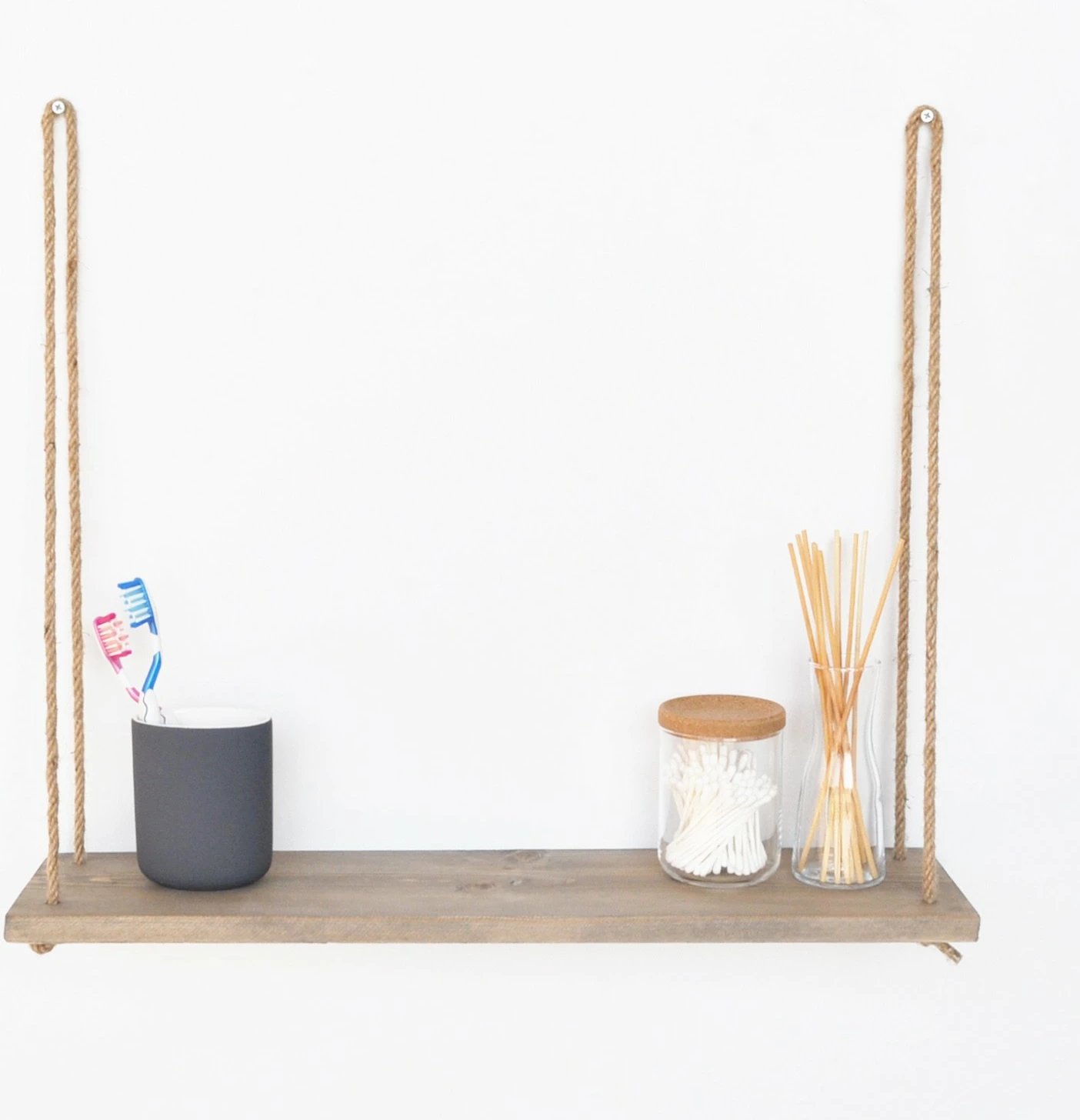 Raft muri Hanah Home, ngjyrë arre, Aa035